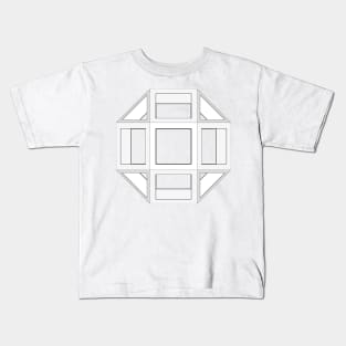 gmtrx lawal skeletal Rhombicuboctahedron Kids T-Shirt